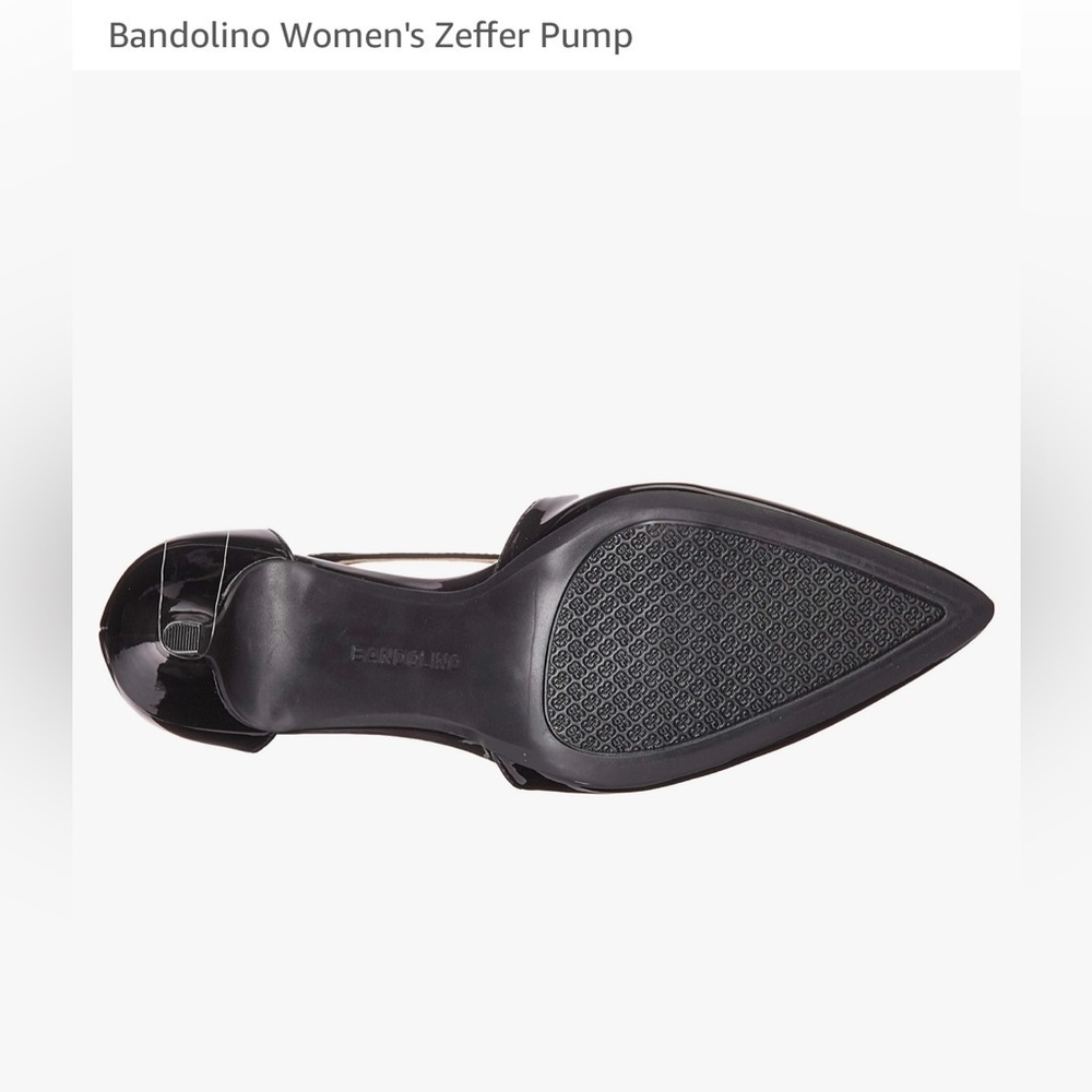 Bandolino Womens Zeffer
Pump Black Patent NWOT - Picture 5 of 9